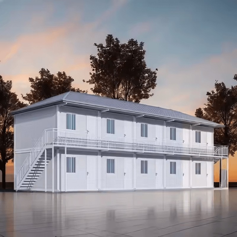 Malaking Dormitoryo Container Modular Prefabricated House