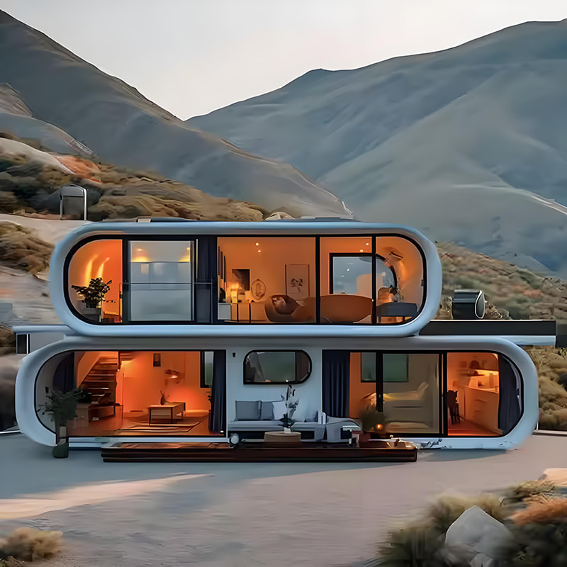 Space Capsule Mobile Houses Modular Container Homes