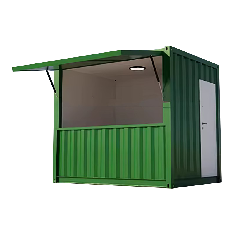 Container Small Shop (Corrugated Wall Panel)